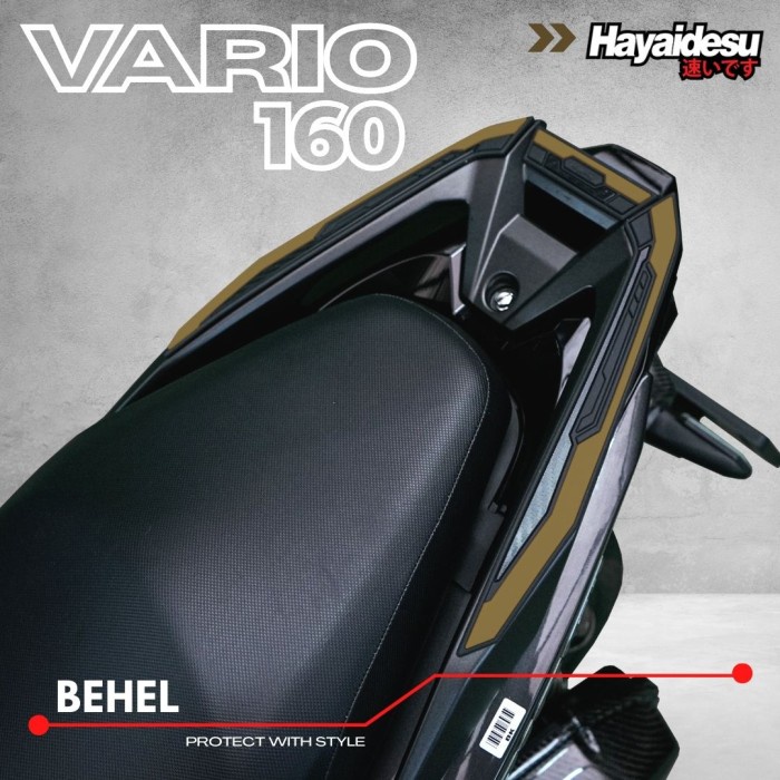 Hayaidesu Vario / Click 160 Behel Pilion Grip Body Protector Cover #Original