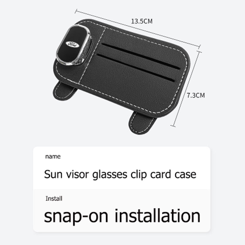 Klip Penyimpanan multi-Fungsi Mobil car sun visor card glasses clip Untuk Volkswagen VW Polo Golf Vento Passat Tiguan GTI Touran