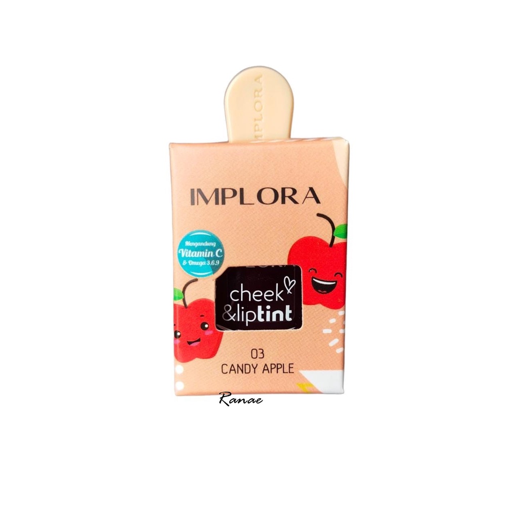 Implora Cheek &amp; Lip Tint Liptint Original BPOM