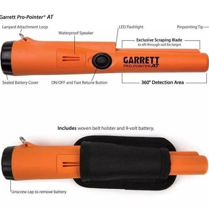 Gold Metal Detector Anti Dalam Air Garret Pro Pointer At Emas Perak