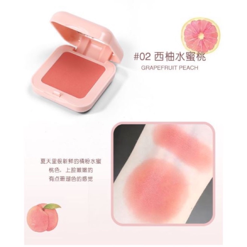 {Bisa kirim instant COD Medan Termurah}Lameila Color Geometry Candy Blush On Korea Natural 6 Warna Cantik Blusher Korea