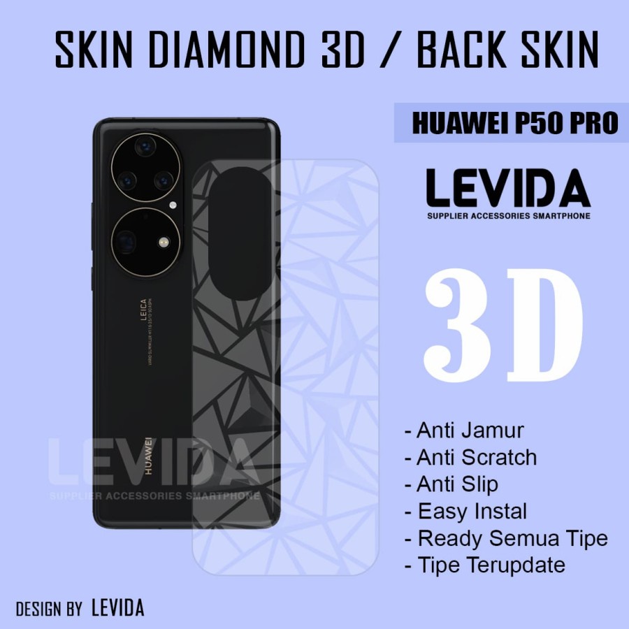 HUAWEI P50 PRO P30 P30 LITE P30 PRO NOVA 7 NOVA 9 ANTI GORES BELAKANG DIAMOND, GARSKIN BACK DIAMOND