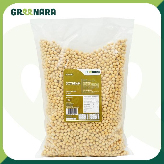 

Greenara ORGANIC Soy Bean 1Kg / Kacang Kedelai Organik TERLARIS TERPERCAYA ORIGINAL