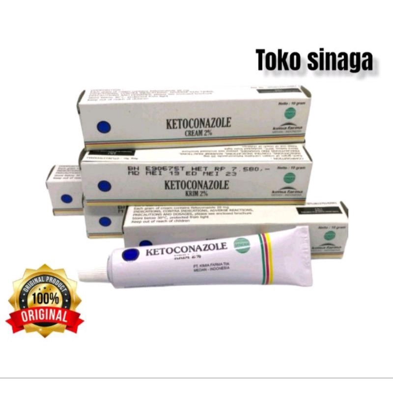 Ketoconazole 10gr pertube.