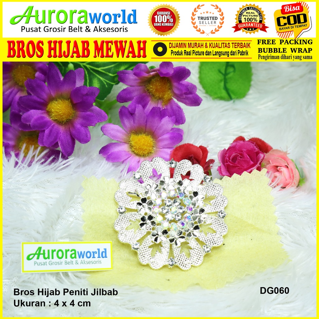 Auroraworld Bros Mutiara Bros Hijab Mewah Kualitas Super bisa COD