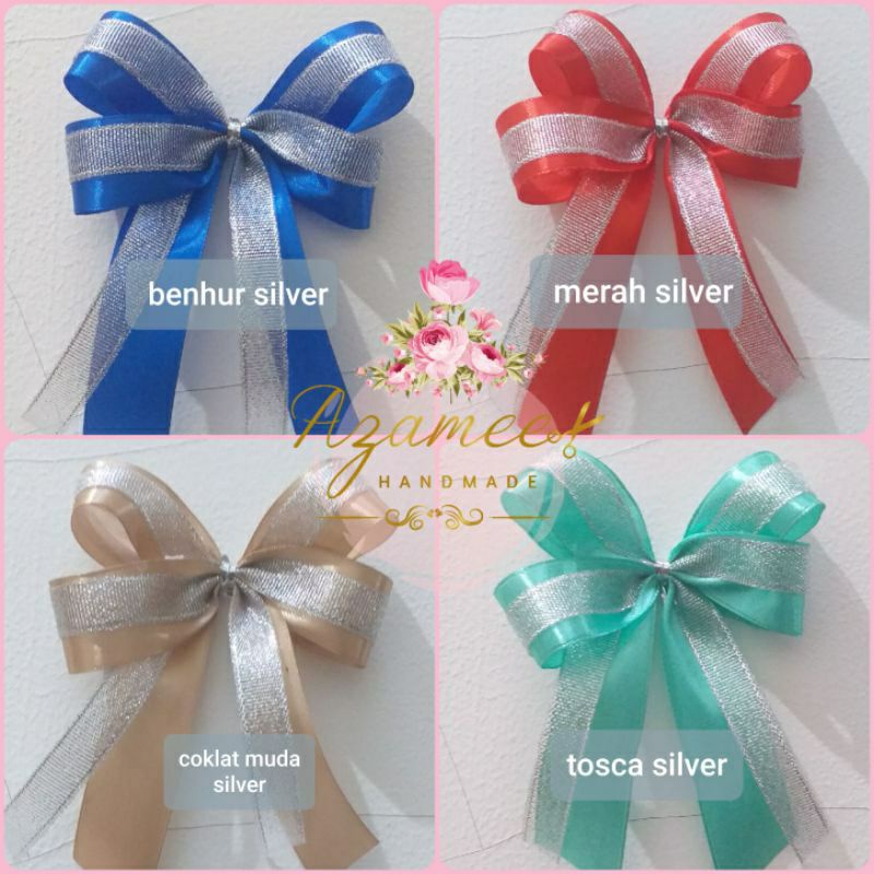 Pita Hampers. Satin Tumpuk (2,5 cm)