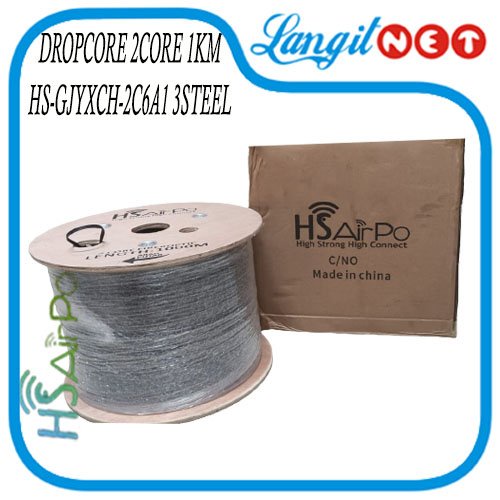 HSAIRPO CABLE FO DROPCORE 2CORE 1KM 3STEEL HS GJYXCH 2C6A1