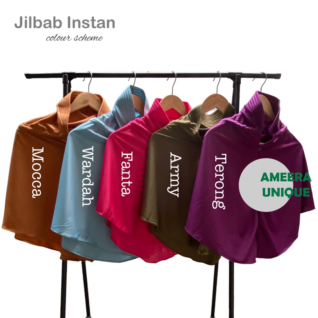 Jilbab Bergo Hamidah Hijab Pet Instan