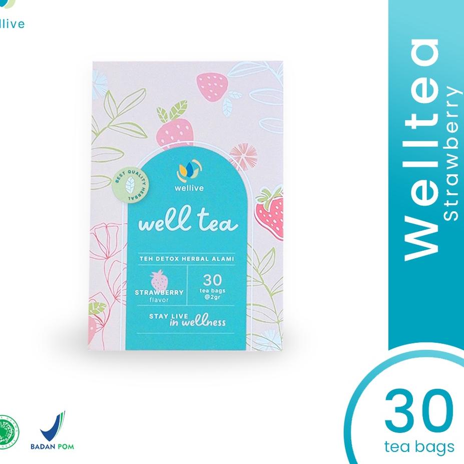 

((A-3-O ♥> WELLTEA - Teh detox - Teh Herbal - Isi 30 siap dikirim