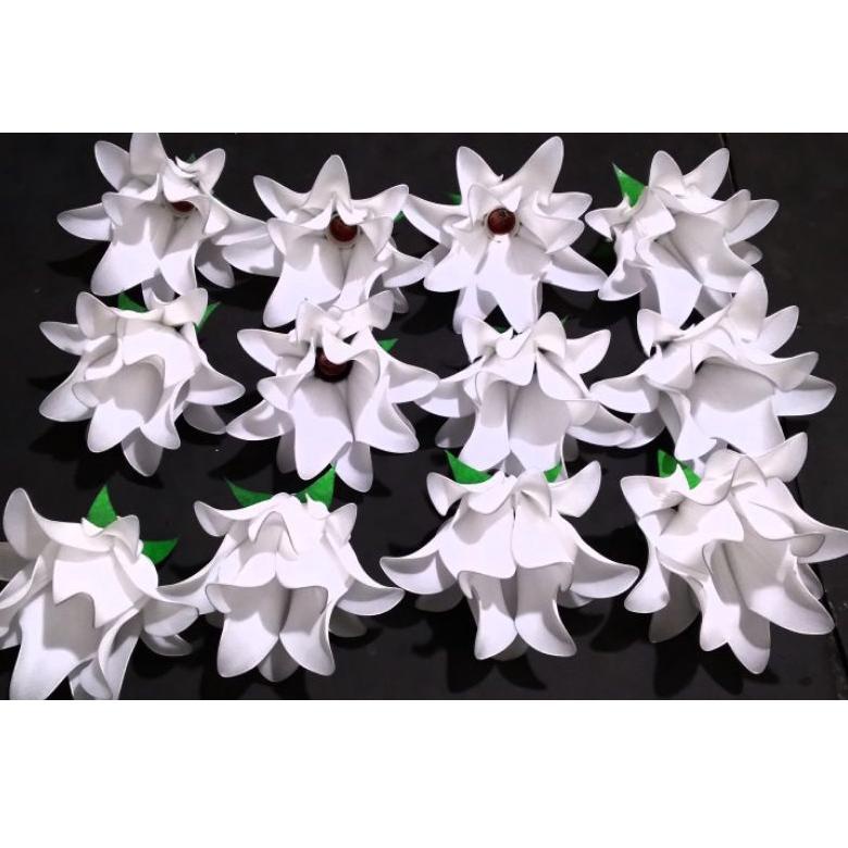 {PGN.21De22ᵛ} Lampu Standing Bunga Stoking / Kap Lampu Cup Lampu Hias Dekorasi Fariasi Warna