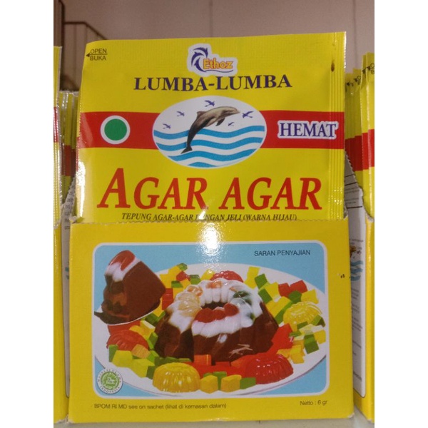 Agar-agar Lumba-lumba / Agar agar Cap Lumba lumba