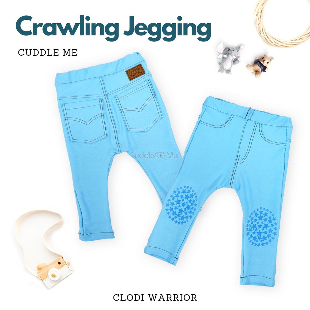 Cuddle Me Crawling Jegging Jeans Legging Bayi 7 bulan - 2 tahun (isi 1 celana)