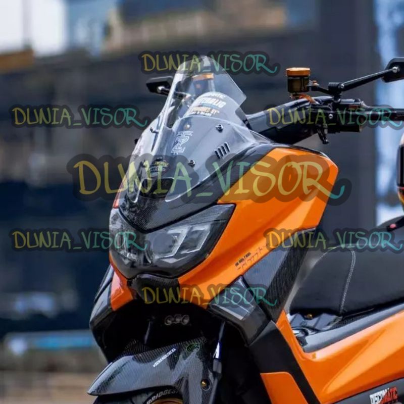 WINDSHIELD NMAX OLD  TDR MINI V2 SIRIP . VISOR NMAX LAMA SPORTY TDR MINI V3 SIRIP . VISOR NMAX OLD T