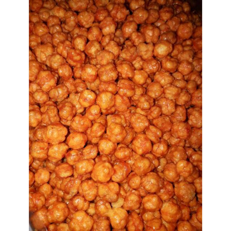 

Pilus Balado isi 250 gr pilus jagung pedas manis.