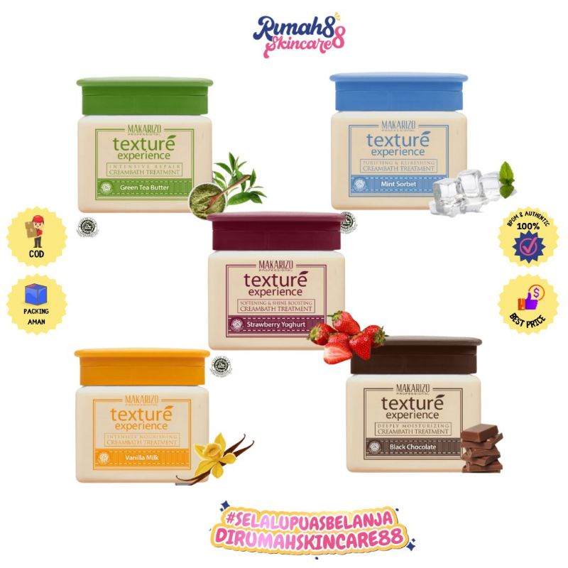 MAKARIZO Texture  Experience Hair &amp; Scalp / Creambath Treatment  500GR