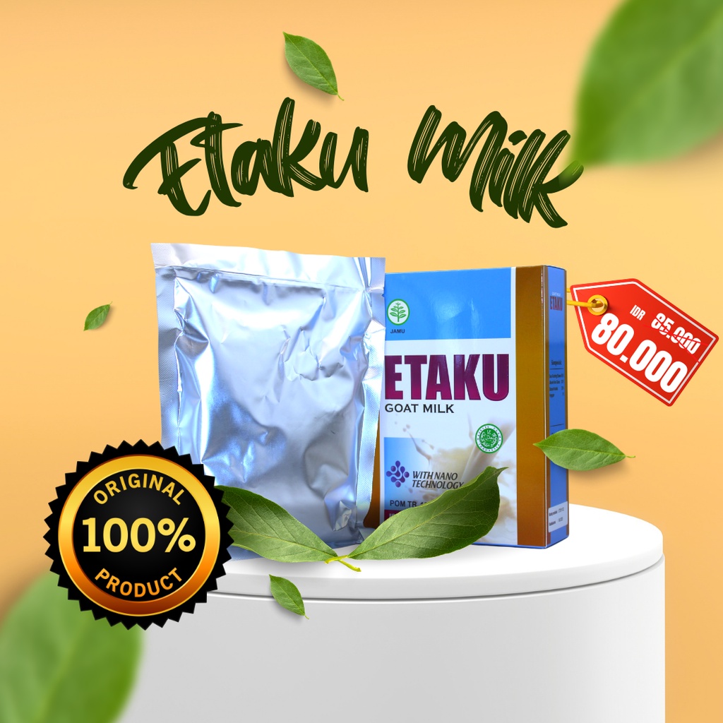 

Obat Peninggi Badan Dewasa ETAKU WALATRA SUSU KAMBING ETAWA ASLI HALAL-BPOM
