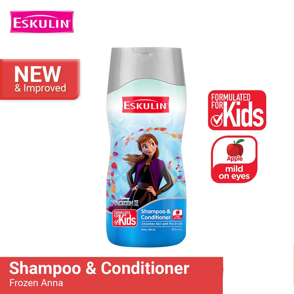 ESKULIN Shampoo &amp; Conditioner 100ml &amp; 200ml