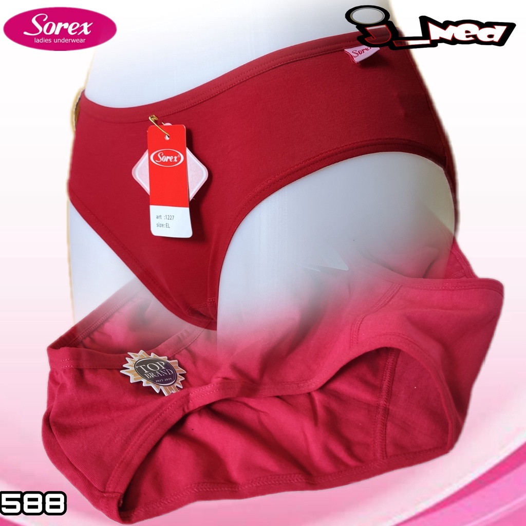 J588 CELANA DALAM WANITA SOREX MIDI SIZE M - XXL