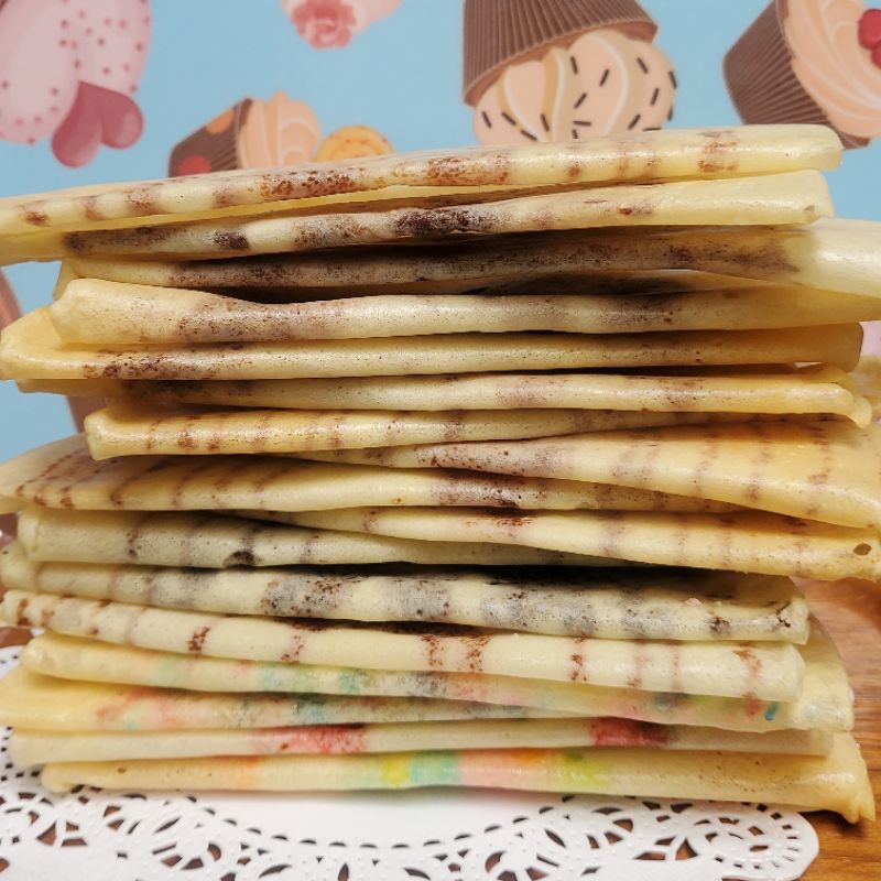 

KUE LEKER JADUL MIX (ISI 20) LEKKER CRISPY CREPES