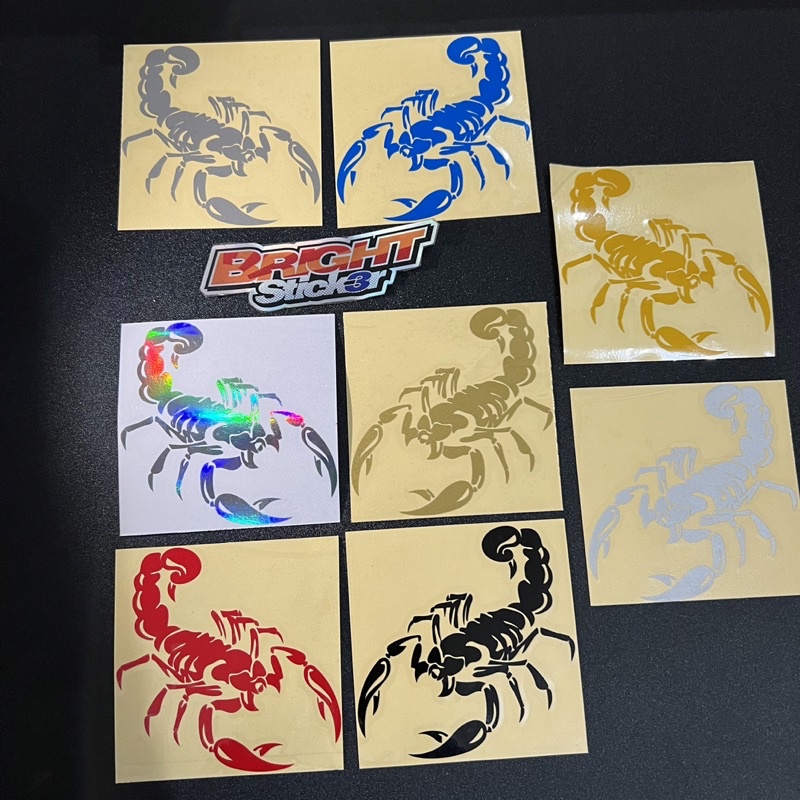 Sticker KALAJENGKING Stiker SCORPIO cutting