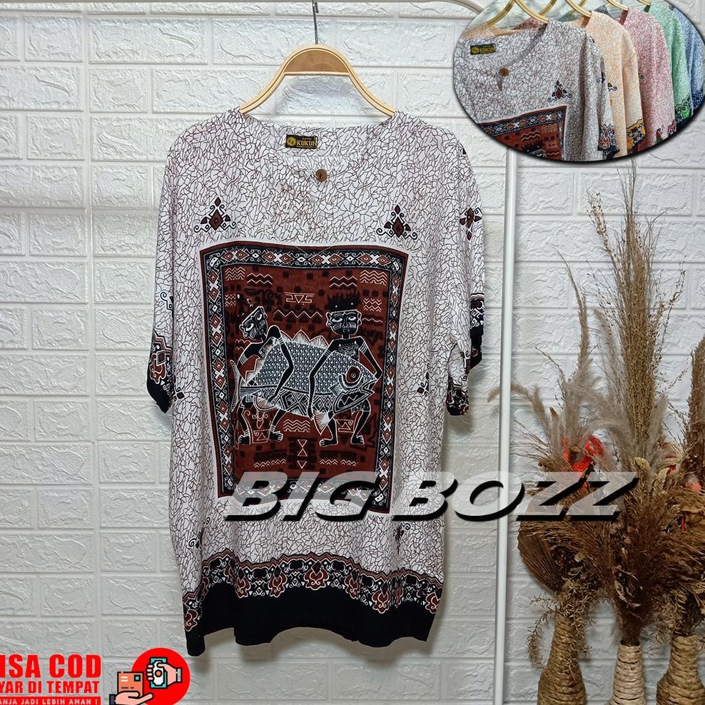 BIG Promo NEW BAJU KAOS PRIA WANITA - BAJU MOTIF BATIK ASMAT - BAJU JOGJA -KAOS JOGJA - BAJU PANTAI 