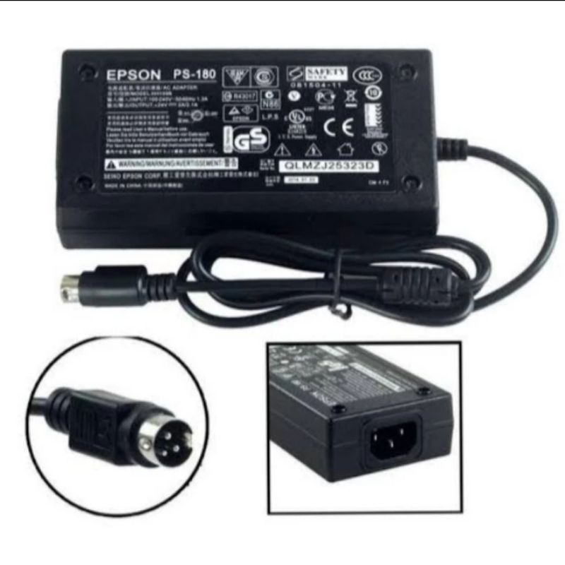 ADAPTOR EPSON PS - 180 24V-3A/EPSON ADAPTOR PS 180 24V - 3A