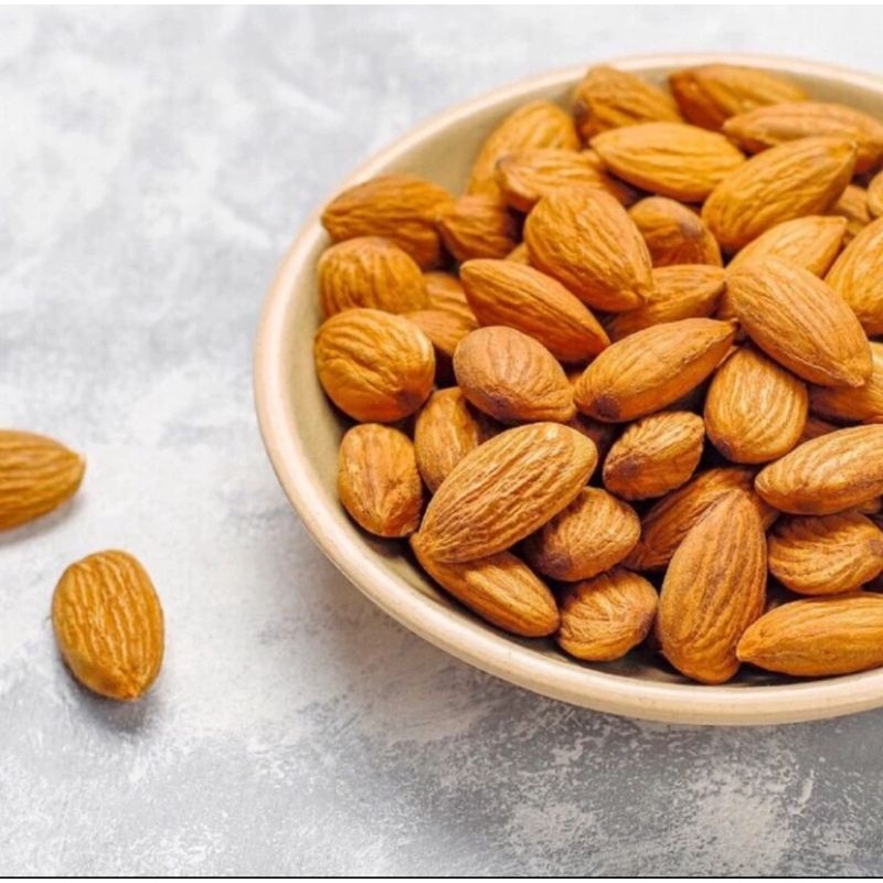 Roasted Almond 1 KG / Kacang Almond Panggang 1KG FRESH ROAST Premium Quality