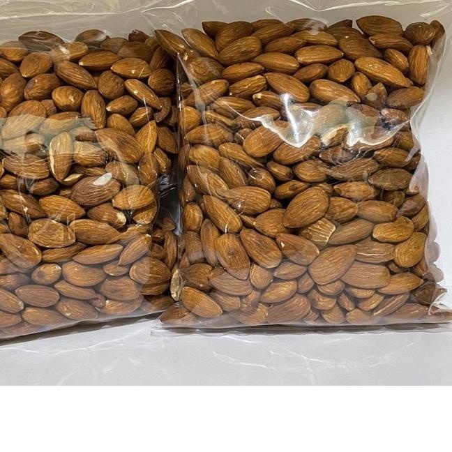 

SALE✅ALMOND MATANG ROASTED TANPA GARAM UTUH 500 GR|SQ3