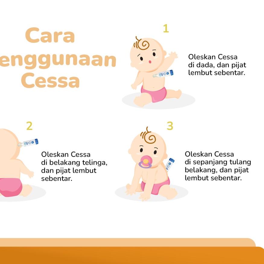 (TERBARU) Cessa Baby Lenire - Essential Oil Menenangkan Bayi Rewel Sakit Perut Kembung Mual Muntah