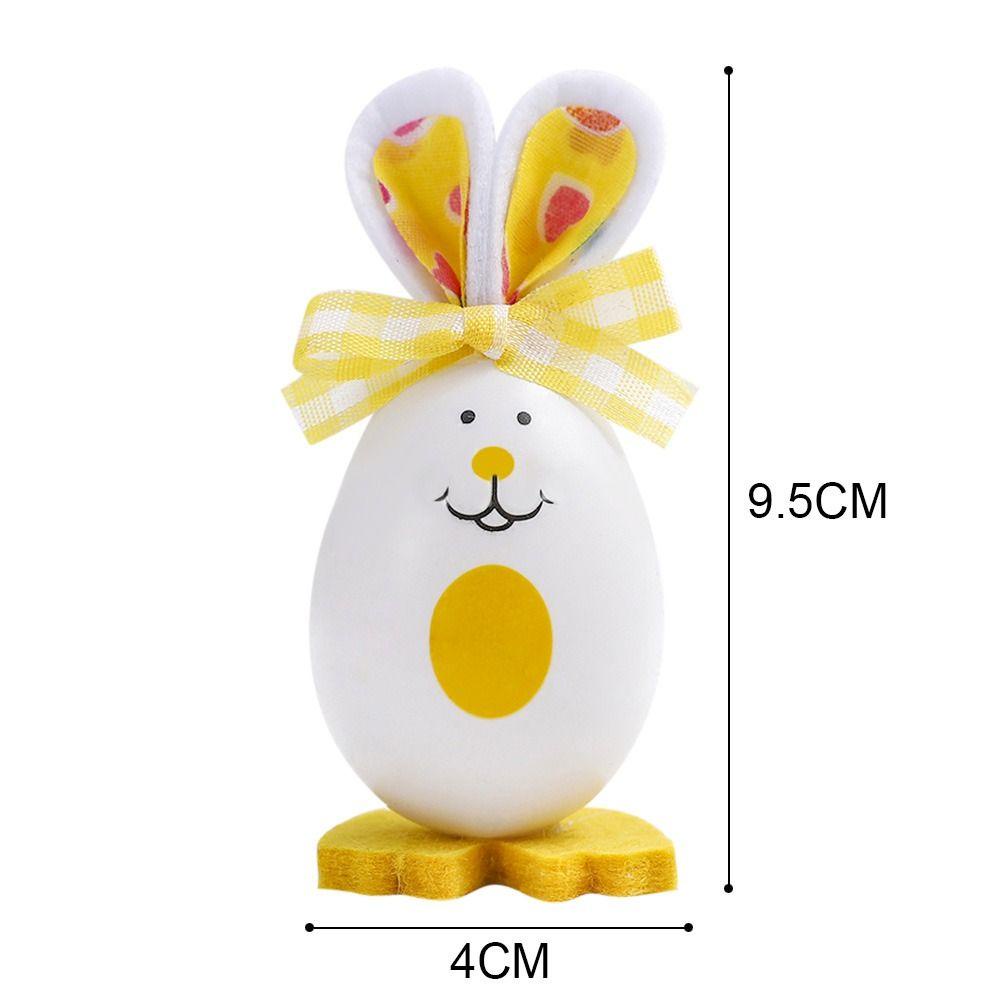 Preva 3PCS Easter Bunny Egg Festival Dekstop Party Decor Festival Hias