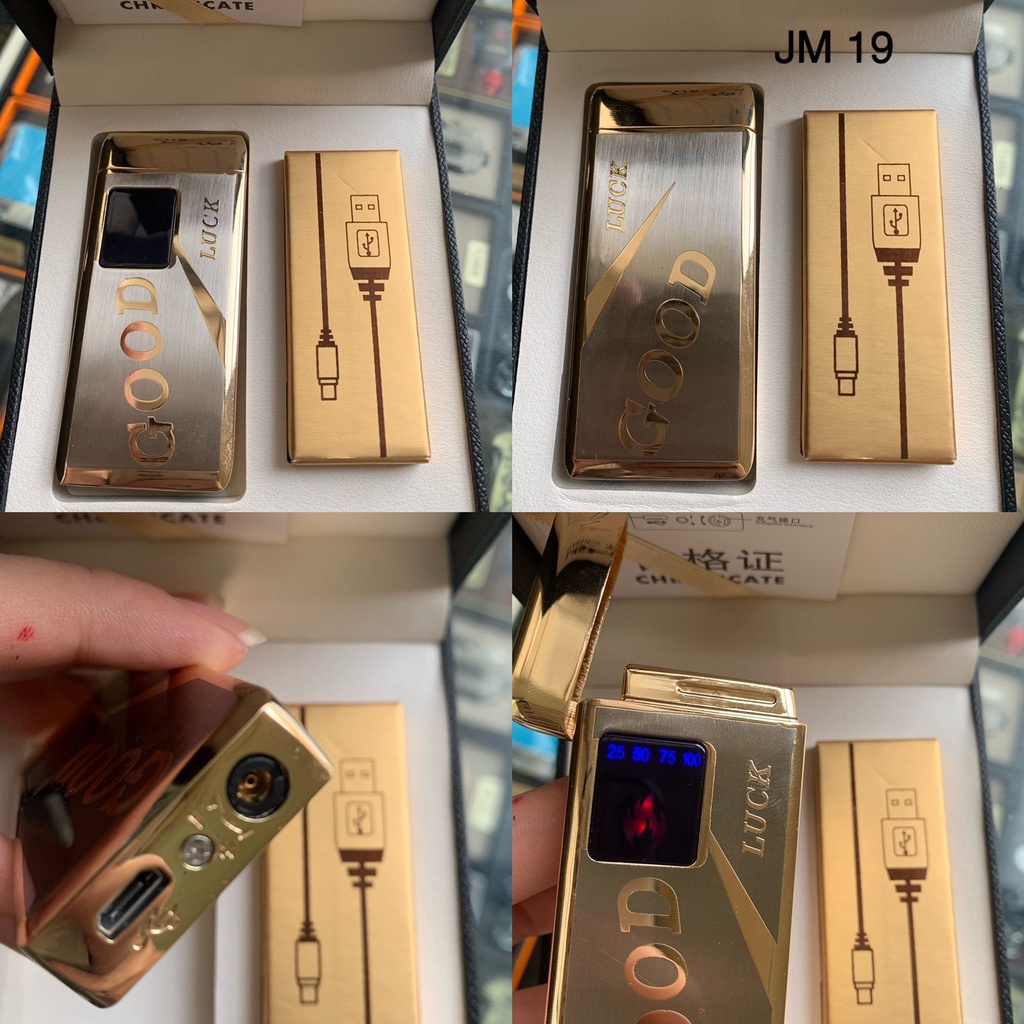 Korek Api USB Good Luck Goold Jm 19 Unik