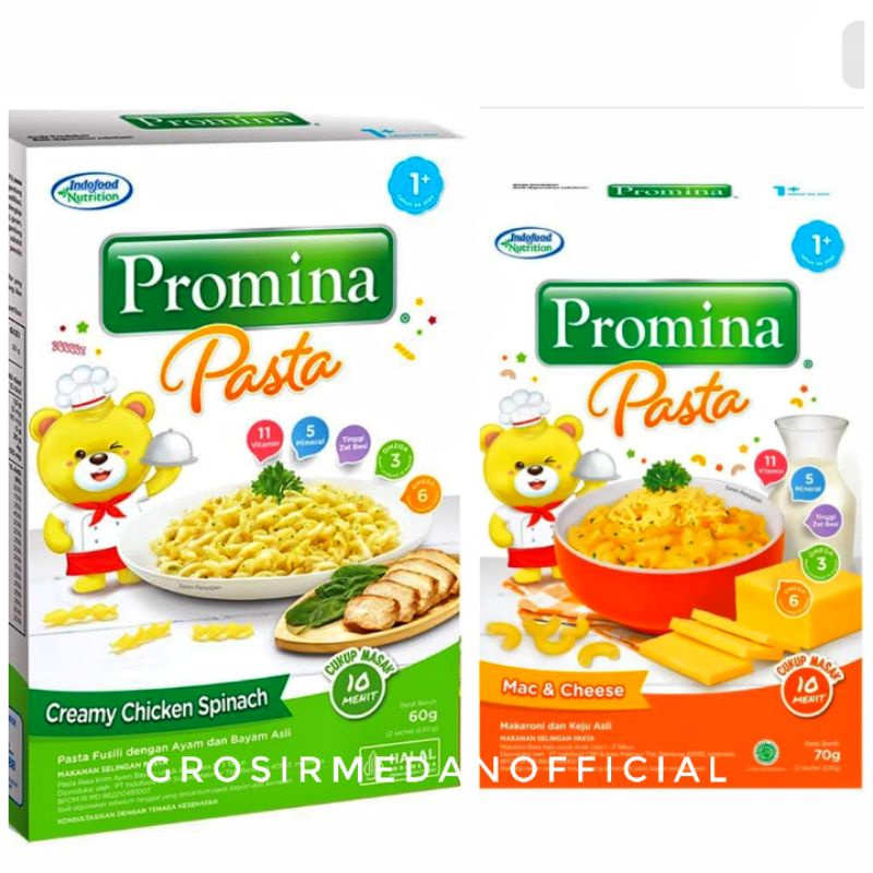 PROMINA PASTA MAC &amp; CHEESE - ENAK BERGIZI PRAKTIS PENUH NUTRISI DENGAN KEJU ASLI