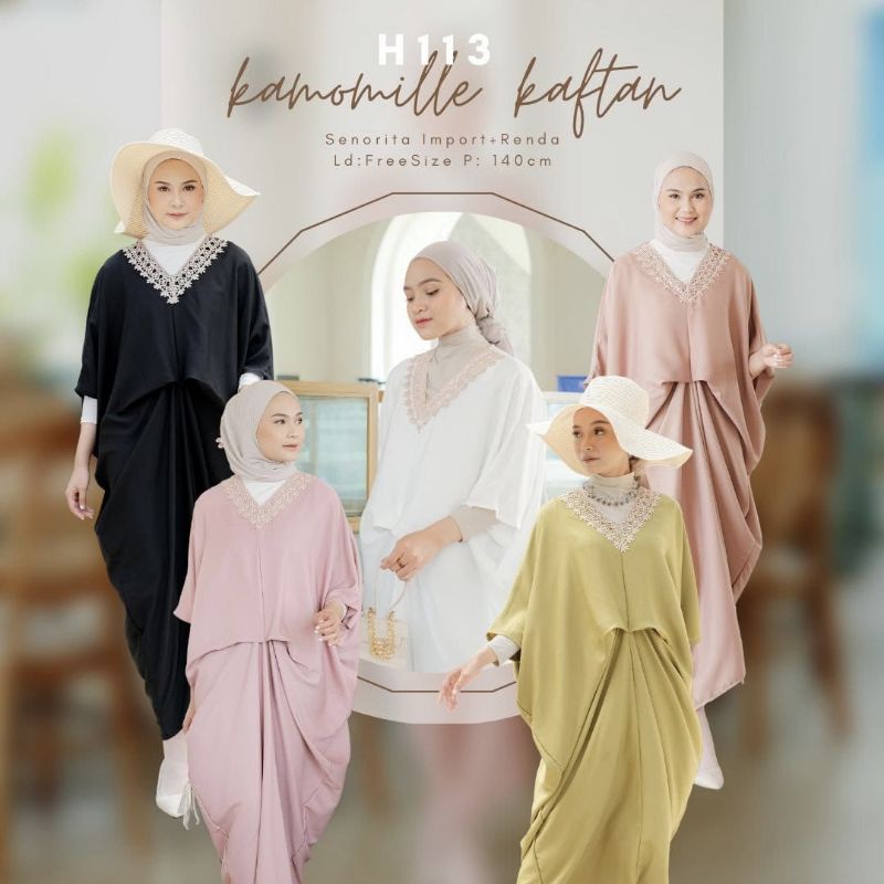 KAMOMILLE KAFTAN / KAFTAN KONDANGAN / KAFTAN LEBARAN