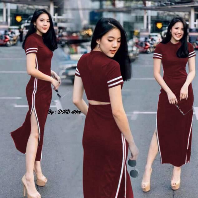 STOK TERBARU DAPAT MINI GOLD Dress carista scuba.. best sellerJZMB*830