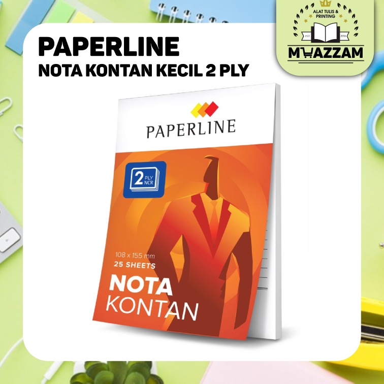 

Paperline Nota Kontan K2 NCR 2 Ply Kecil