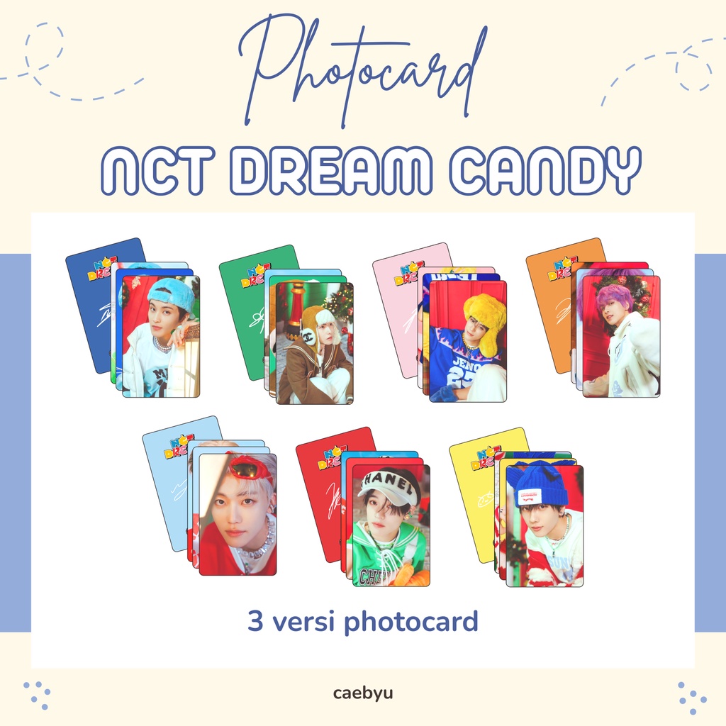 PC / Photocard NCT Dream Winter Special Candy