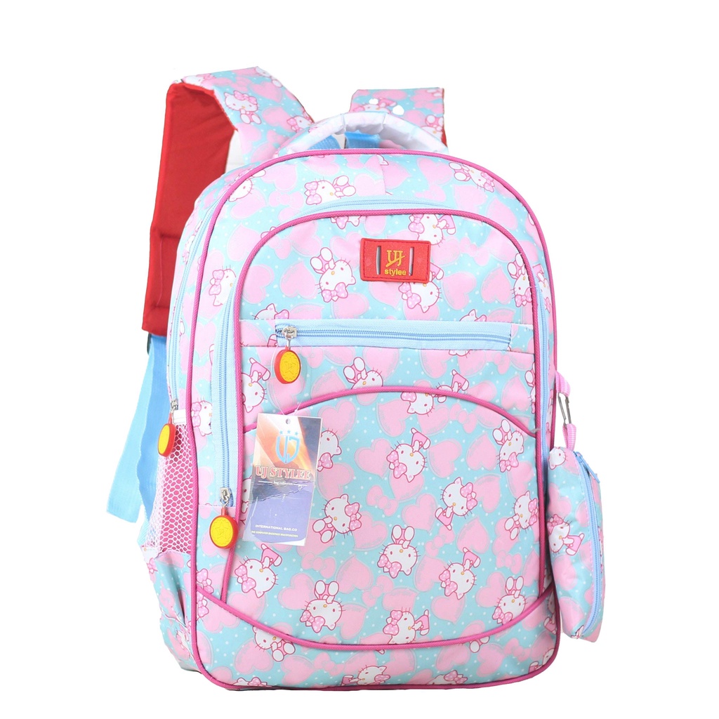 Tas Ransel Unicorn UJ Stylee Keren Cantik Backpack Gendong Anak Perempuan TK SD Lucu Imut Gambar Kartun