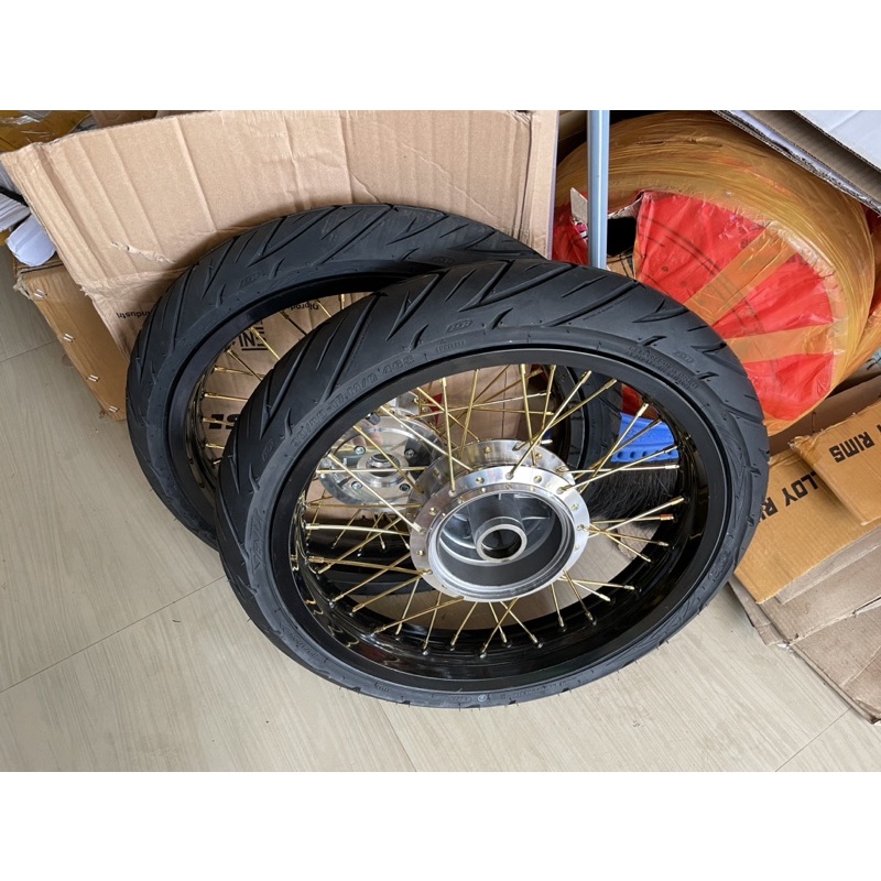 velg revo absolute,revo f1,revo 110,revo fit,blade old lebar uk 215/250x17 plus ban