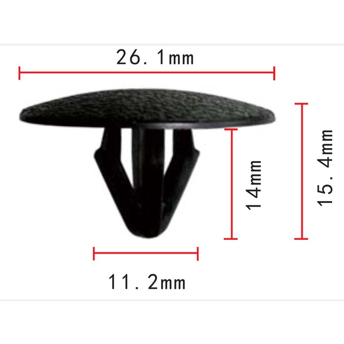 KANCING KLIP PEREDAM KAP MESIN MOBIL HYUNDAI 81126-37010 KIA ( TLD )