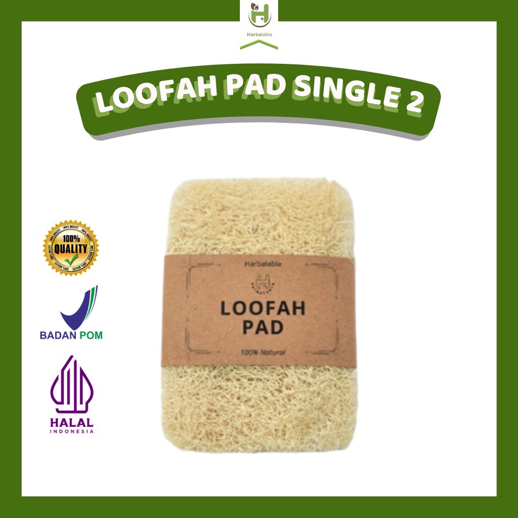 loofah bath sponge / spons mandi loofah exofoliator / serat gambas oyong alami