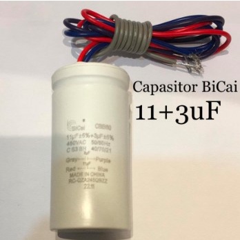 Kapasitor Mesin Cuci Sharp Original 11 3 uF BiCai Pengganti Epcos