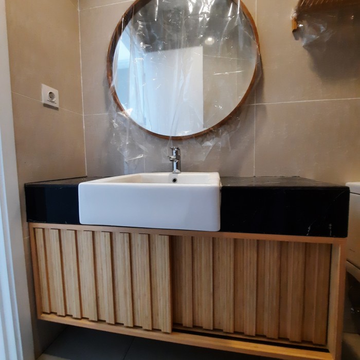 kabinet lemari kecil minimalis modern