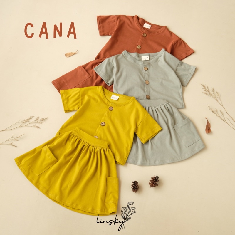 LINSKY BABY - Cana &amp; Valera Set Setelan Anak Couple