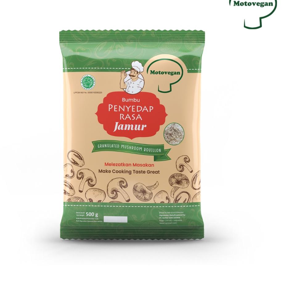 

⭐⭐⭐ Motovegan Kaldu Jamur Penyedap Rasa Non Msg 500 Gram