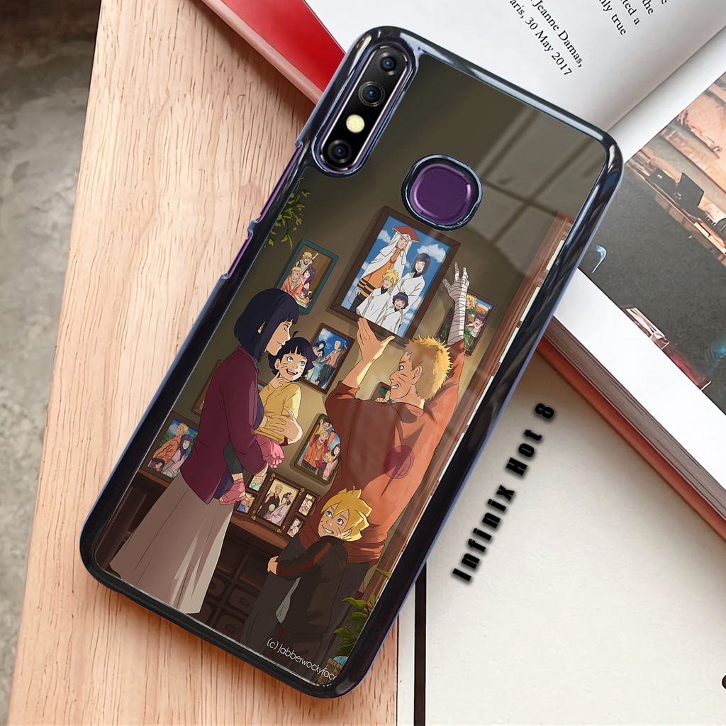 (SV76) Case Kilau Infinix Hot 8 | Hot 8 | Casing Hp Infinix | Pelindung Smartphone | Motif Anime