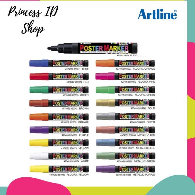

(New)-J51D㊛| SPIDOL POSTER MARKER ARTLINE EPP-4 premium