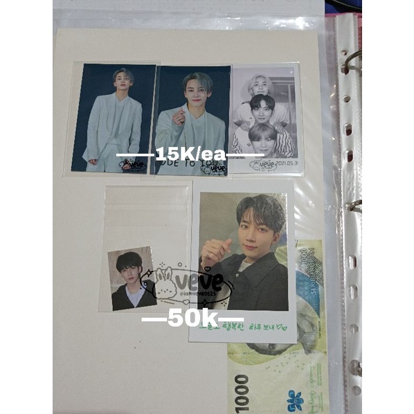 instant photo caratland 2022 jeonghan woozi joshua photocard dicon 101 tc oty ode to you