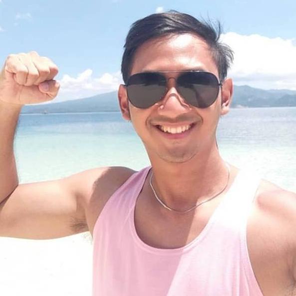 Special Price Kaos Gym Pria Pink Polos Singlet Pantai Kaos Tanktop peach