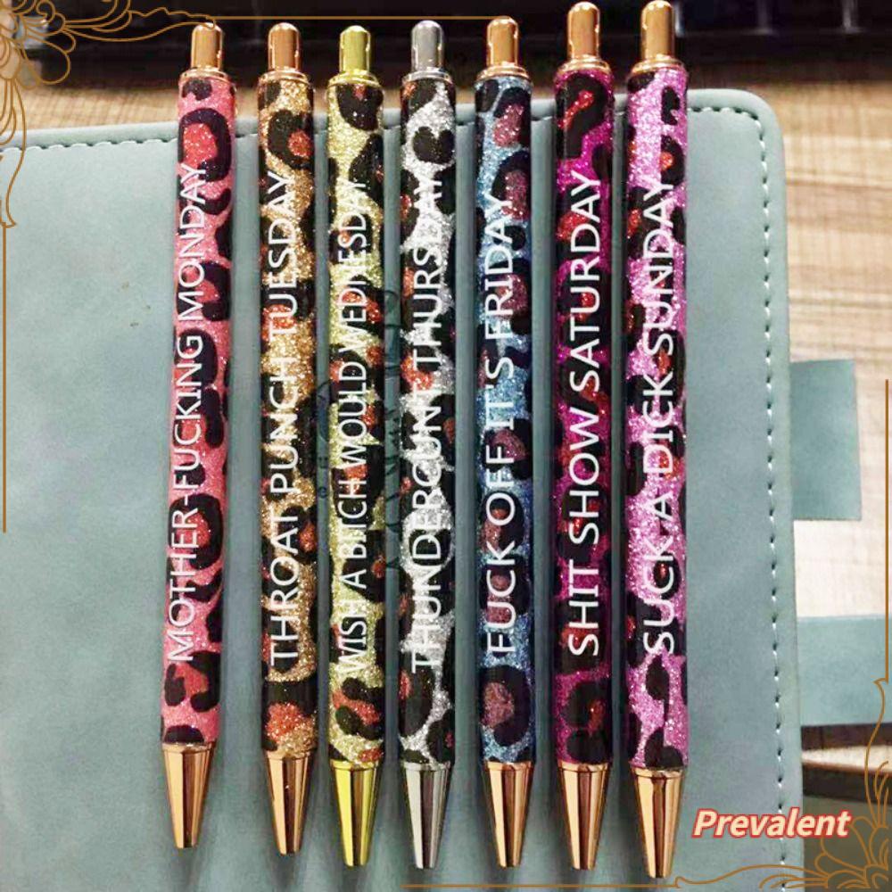 Preva Pena Lucu Hadiah Dengan Quotes Inspiratif Kreatif Alat Tulis Glitter Pen