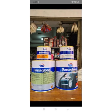 cat PU putih danagloss